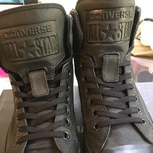 All Black Converse